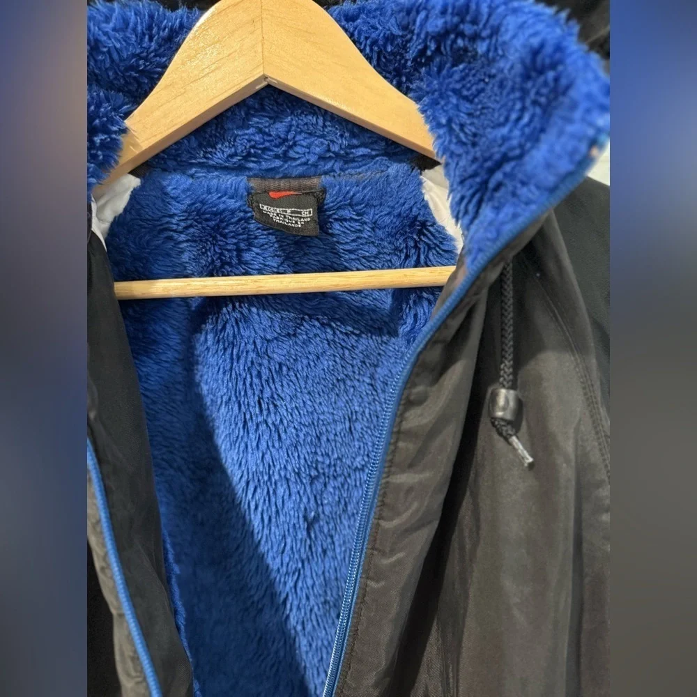 Black Jacket with Blue Lining